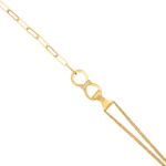 Gold Ruban Diamond Bracelet, Womens jewelry